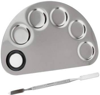 2508 Pro Stainless Steel Cosmetic - Makeup Spatula And Palette 2508 Pro Stainless Steel Cosmetic - Makeup Spatula And Palette
