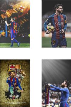 Leo Messi Poster Set Of Four Posters Leo Messi Poster For Room
