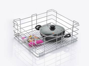 Keepwell Stainless Steel Kitchen Rack Plain Kitchen Basket