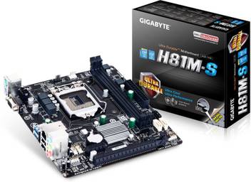 Gigabyte H81m S Supports 4th Gen Cpu Motherboard Gigabyte Flipkart Com