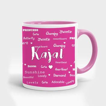 My Gifts Zone Kajal Name Beautiful Pink Ceramic Coffee Gifts For Anniversary Birthday Valentine S Day For Your Wife Girlfriend Ceramic Coffee Mug Price In India Buy My Gifts Zone Kajal Name Beautiful Search by image and photo. my gifts zone kajal name beautiful pink