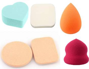 Glorious Hub Combo Of 6 High Quality Makeup Sponges And Beauty Blender Price In India Buy Glorious Hub Combo Of 6 High Quality Makeup Sponges And Beauty Blender Online In India