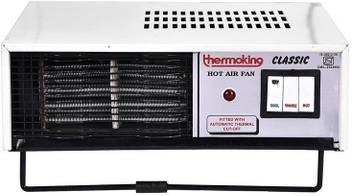 Thermoking Heat Convector Air Fan White Black Fan Room Heater