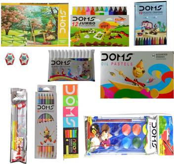 Flipkart Com Doms Neon Rubber Tipped Pencil Neon Eraser Drawing