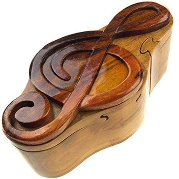 handmade wooden puzzle boxes