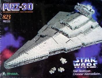 Wrebbit Puzz 3d Star Wars Star Destroyer 823pc Puzzle Puzz 3d