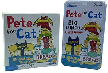 Briar Patch Pete The Cat Big Lunch Card Game And Puzzle Set Pete