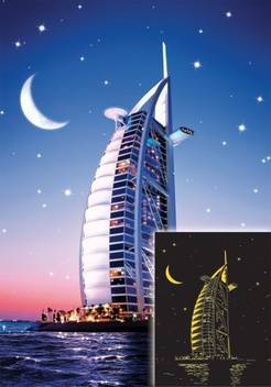 Ravensburger Hotel Burj Al Arab Dubai Jigsaw Puzzle 1000pc By