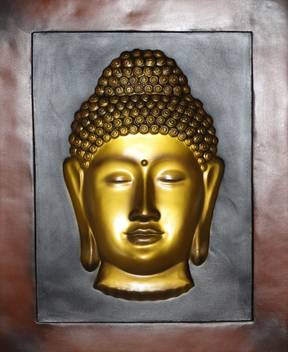 Isha Homes 3d Buddha Wall Hanging Decorative Showpiece 51 8 Cm