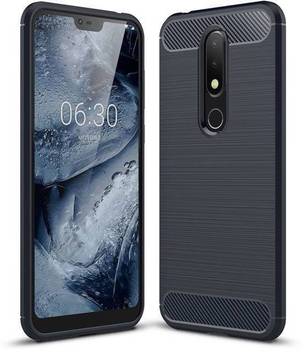 Prime Retail Back Cover For Nokia 6 1 Plus Carbon Fiber Case Prime Retail Flipkart Com