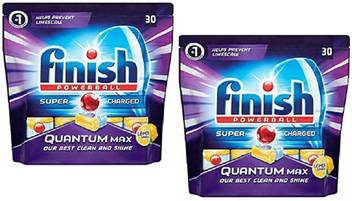 Finish Power Ball Quantum Max Dishwashing Tablets Lemon 30 S Pack Of 2 Dishwashing Detergent Price In India Buy Finish Power Ball Quantum Max Dishwashing Tablets Lemon 30 S Pack Of 2 Dishwashing