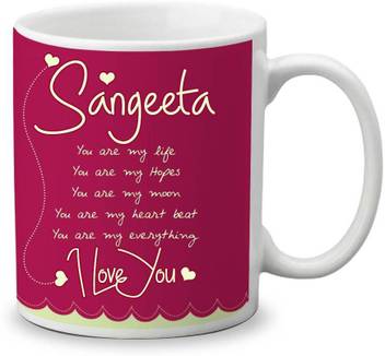 My Gifts Zone Sangeeta Name Beautiful Ceramic Coffee Gifts For Anniversary Valentine S Day Gifts For Your Loved Ones Ceramic Coffee Mug Price In India Buy My Gifts Zone Sangeeta Name See what sangeeta nandlal (sangeetamamode) has discovered on pinterest, the world's biggest collection of ideas. my gifts zone sangeeta name beautiful