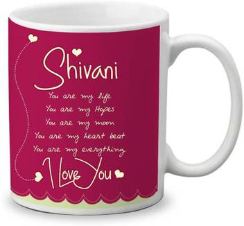 My Gifts Zone Shivani Name Beautiful Ceramic Coffee Gifts For Anniversary Valentine S Day Gifts For Your Loved Ones Ceramic Coffee Mug Price In India Buy My Gifts Zone Shivani Name Find the best free stock images about i love you. inr