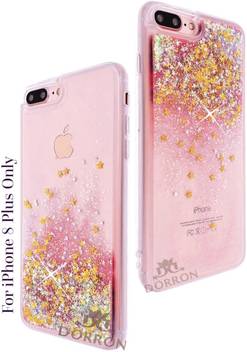 Dorron Back Cover For Iphone 8plus Glitter Bling Stylish Transparent Liquid Waterfall Soft Fancy Case For Girls Dorron Flipkart Com