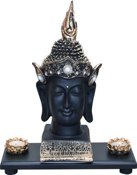 Mariner S Creation Crown Buddha Face Idol For Home Decor Living