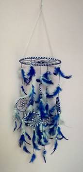 Varanasi Enterprises Jhumar Dream Catcher Wall Hanging Wool Dream