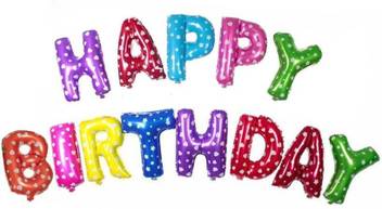 Flipkart Com Teple Printed Happy Birthday Banner Happy