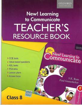 New Learning To Communicate Teachers Resource Book 8 Buy New