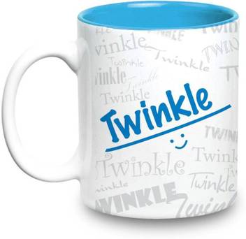 Lof Twinkle Name Gift Ceramic Inside Blue Gifts For Birthday Ceramic Coffee Mug Price In India Buy Lof Twinkle Name Gift Ceramic Inside Blue Gifts For Birthday Ceramic Coffee Mug Online