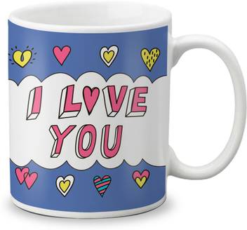 Lof Happy 1st First Valentine S Day Gift For Love My Life Special Girlfriend Boyfriend Wife Husband Cute And Beautiful Best Love Qutation 023 Ceramic Mug Price In India Buy Lof Happy 1st First Valentine S
