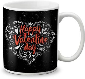Lof Happy 1st First Valentine S Day Gift For Love My Life Special Girlfriend Boyfriend Wife Husband Cute And Beautiful Best Love Qutation 011 Ceramic Mug Price In India Buy Lof Happy 1st First Valentine S