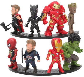 marvel avengers toy set