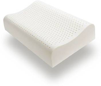 Sleep Spa Rubber Latex Dream Contour Talalay Latex 60x40 White