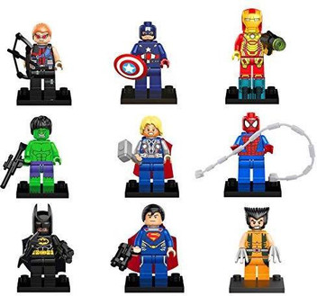mini lego superheroes
