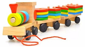 build a train toy