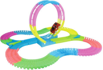 loop to loop glow in the dark race track