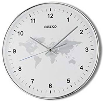 Seiko Analog 15 Cm X 15 Cm Wall Clock Price In India Buy Seiko Analog 15 Cm X 15 Cm Wall Clock Online At Flipkart Com