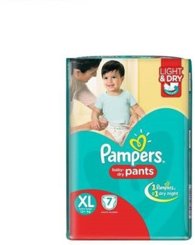 pampers xl flipkart