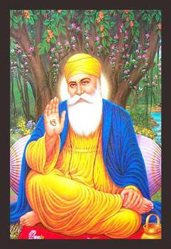 Mad Masters Sikh Guru Nanak Dev Ji Wall Paintings In Large Size