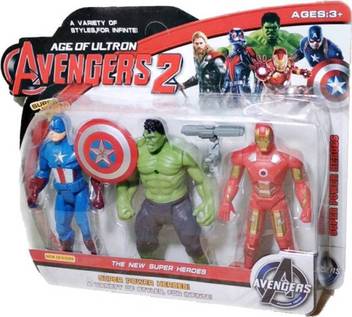 Ps Aakriti Hulk Captain America And Iron Man Avengers Superheroes Action Figures Toys For Kids Multicolor Hulk Captain America And Iron Man Avengers Superheroes Action Figures Toys For Kids Multicolor Buy Avengers