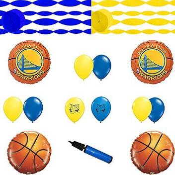 Combined Brands Golden State Warriors Room Decoration Kit Golden