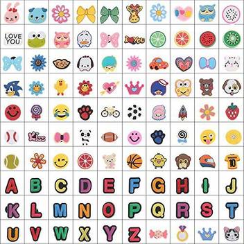 Wallpaper Efivs Arts 100pcs Different Shape Shoes Charms Fits For Croc Shoes For iPhone Free
