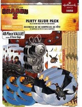 Hallmarc How To Train Your Dragon 2 48 Piece Party Favor Pack