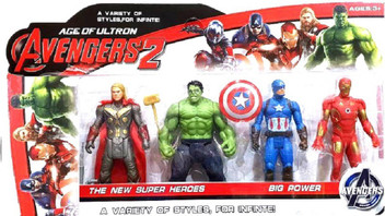 avengers age of ultron toy set