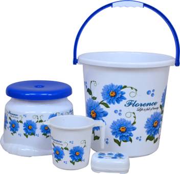 Rudraent Bathroom Buket Set 20 L Plastic Bucket Price In India Buy Rudraent Bathroom Buket Set 20 L Plastic Bucket Online At Flipkart Com