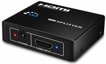 Spincart Hdmi Splitter 1 In 2 Out Hdmi Splitter Powered By Ac