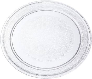 Neerjharini Microwave Oven Replacement Turntable Rotating Glass Plate Tray With Plain Bottom Surface Diameter 9 6 Inch 245 Mm Carbon Fiber Microwave Turntable Plate Price In India Buy Neerjharini Microwave
