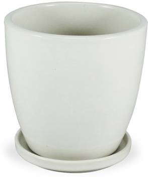 Yellowtable Classic White Ceramic Pot With White Ceramic Tray Plant Container Set Price In India Buy Yellowtable Classic White Ceramic Pot With White Ceramic Tray Plant Container Set Online At Flipkart Com