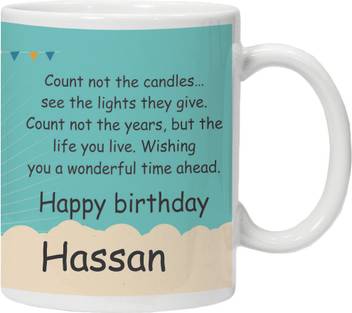 Krstrends Happy Birthday Hassan Ceramic Coffee Mug Price In India Buy Krstrends Happy Birthday Hassan Ceramic Coffee Mug Online At Flipkart Com 14 february 2021 birthday wishing video. krstrends happy birthday hassan ceramic coffee mug