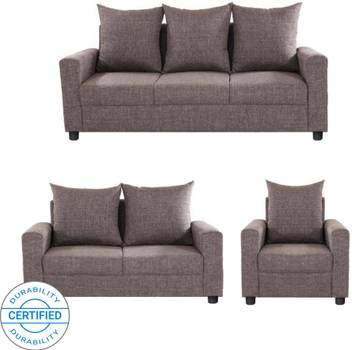Gioteak Canberra Fabric 3 2 1 Brown Sofa Set Price In India Buy Gioteak Canberra Fabric 3 2 1 Brown Sofa Set Online At Flipkart Com Compre muebles desde la comodidad de su casa. gioteak canberra fabric 3 2 1 brown