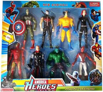 M Alive 8pcs Set The Avengers Super Hero Figures Kids Toy Gift 8pcs Set The Avengers Super Hero Figures Kids Toy Gift Buy Action Figure Toys In India Shop For M Alive Products In