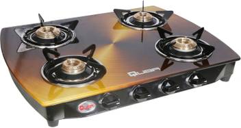 Quba B4 Copper Arc Digital Premium Glass Cooktop Cast Iron