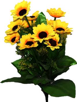 Rashmi Creation Sunflowers Yellow Sunflower Artificial Flower Price In India Buy Rashmi Creation Sunflowers Yellow Sunflower Artificial Flower Online At Flipkart Com