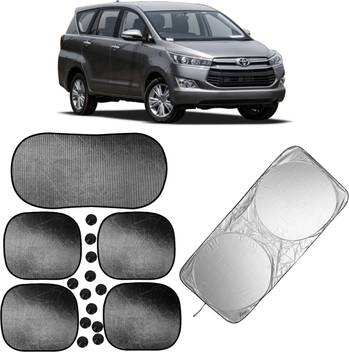 Adroitz Side Window Rear Window Sun Shade For Toyota Innova