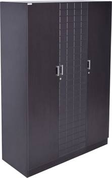 Godrej Interio Chocolate Engineered Wood 3 Door Wardrobe Price In India Buy Godrej Interio Chocolate Engineered Wood 3 Door Wardrobe Online At Flipkart Com