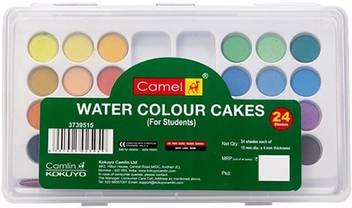 Flipkart Com Camel Student Water Colour Cakes 24 Shades